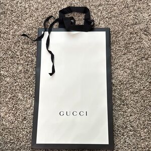 Gucci Shopping Tote Bag with Handles EMPTY BAG ONLY